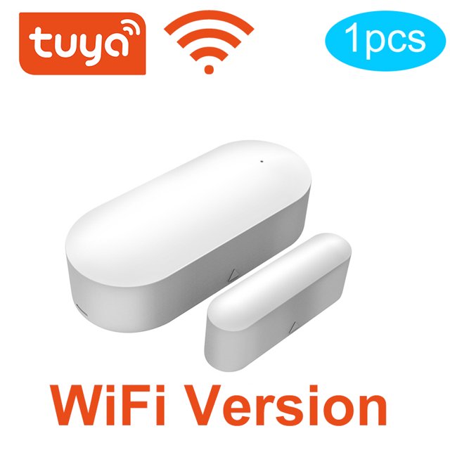 Tuya WiFi/Zigbee Door Window Sensor Garage Door Detector Compatible