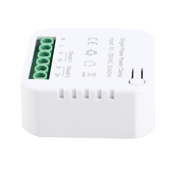 Tuya Wifi Single-phase Energy Meter 80A With CT Clamp Cellphone App Kwh Power Consumption Monitor Electricity Statistics 90- 250VAC 50/60Hz