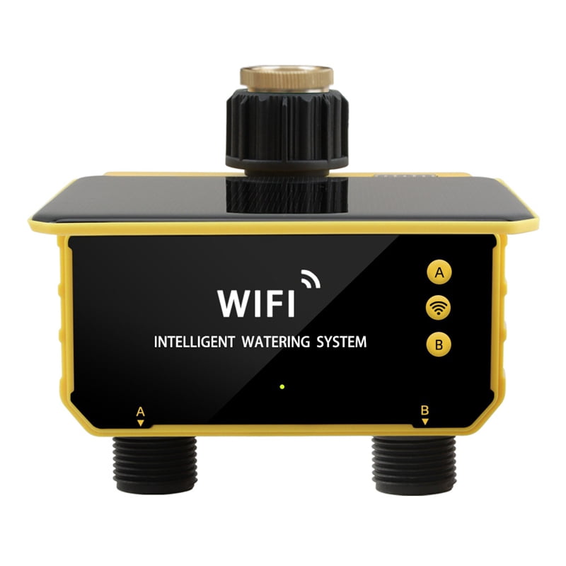 Tuya Wifi Solar Irrigation Timer Smart Automatic Control Irrigation ...