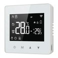 thumbnail image 1 of Tuya Wifi Thermostat Smart Home Battery Powered Temperature Controller for Gas Boiler Works with Voice Assistant, 1 of 8