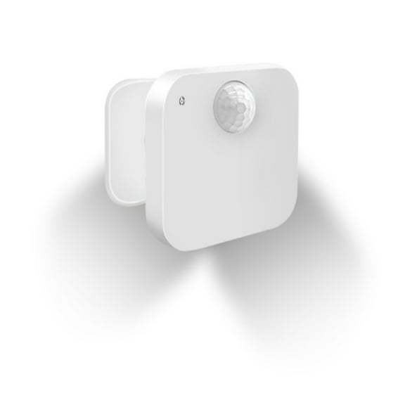 Tuya ZigBee Human Presence Sensor with Bracket Intelligent PIR+Radar+Brightness APP Control Smart Home Devices,1 x Human presence sensor 1 x USB Type-C Cable 1 x Bracket,White