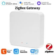 Tuya ZigBee Multi-mode Gateway Hub Smart Home WiFi Bridge Bluetooth Mesh Smart Life Remote Control Works With Alexa Google Alice