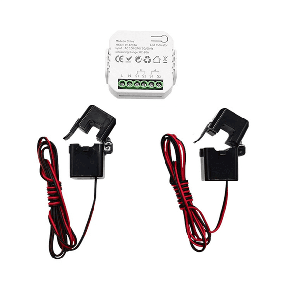 Tuya ZigBee Smart Energy Switch Power Voltage Current Meter APP Real-Time Statistics Con ywm58