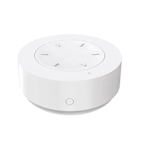 Tuya ZigBee Smart Knob Switch Wireless Scene Button Rotatable Dimmer Switch Home Appliances Automation Linkage Remoter,1 * Tuya ZigBee Smart Switch,White