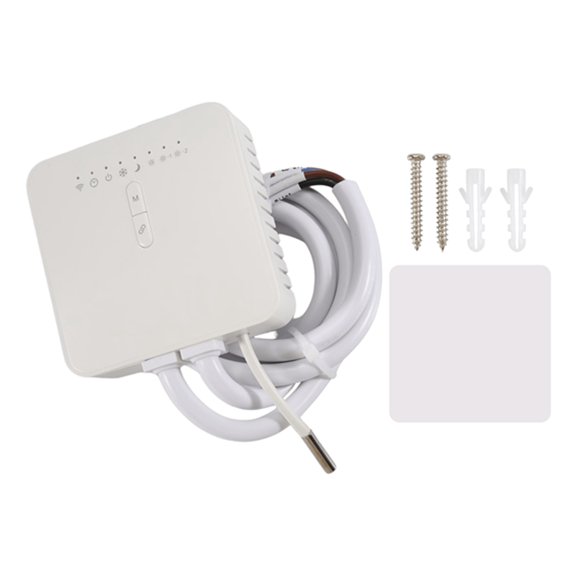 Tuya ZigBee Smart Thermostat for Pilot Wire Heating Radiators, 110-230V, 15A, Electricity Monitoring, & Compatible