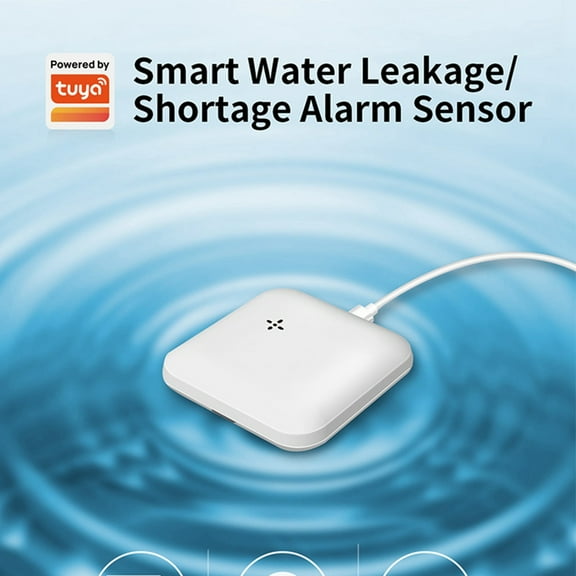 Tuya ZigBee Water Leak Sensor Smart Water Leak & Flood Detector WiFi Water Leak Sensor Smart Notification App