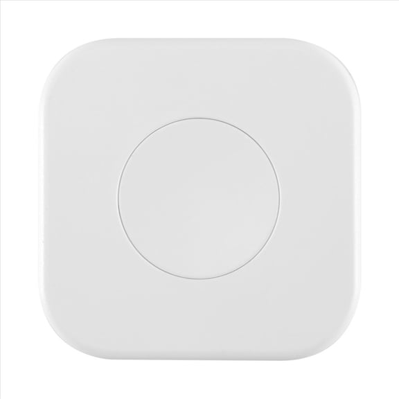 Tuya Zigbee Button Smart Scene Switch Intelligent Linkage Wireless Switch Automation Work with Smart Life,1 x ZigBee Devices Button,White