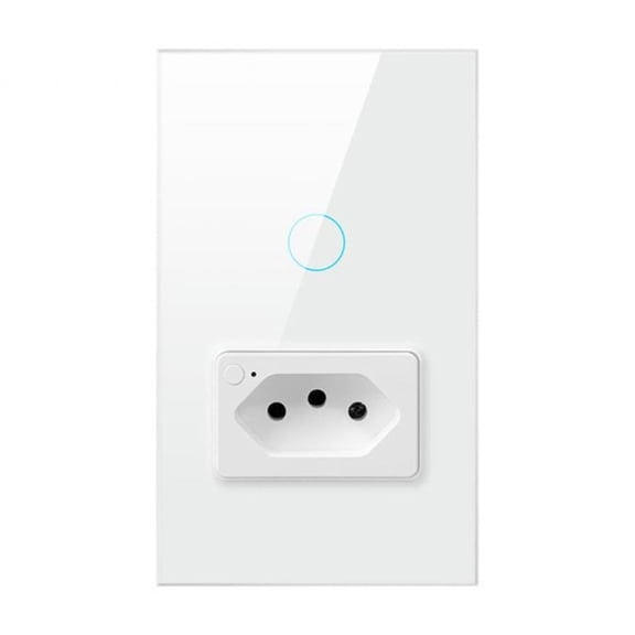 Tuya Zigbee Smart SwitchSocket 16A Glass Panel APP Control Works with Home ,Trusted and Reliable