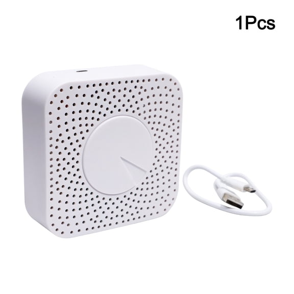 Tuyas Zigbees Smarts Home Air Quality Sensor VOCs Formaldehyde Smarts Air Box, Gas Leak Sensor Security Alarm Zigbees Gateways