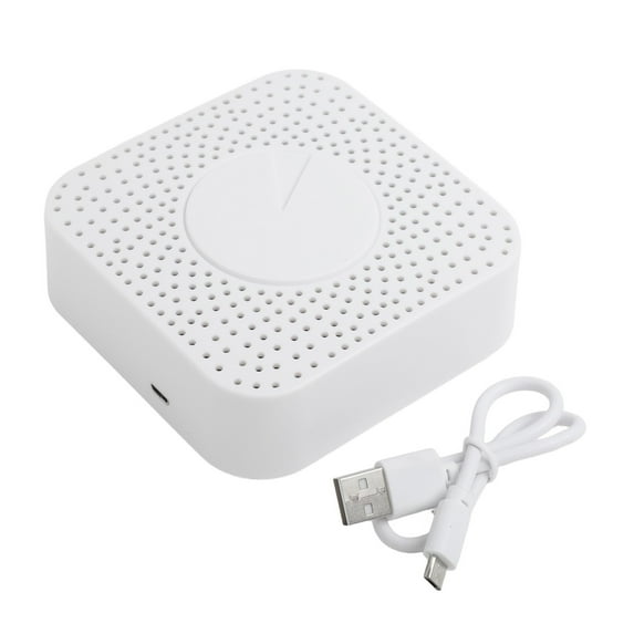 Tuyas Zigbees Smarts Home Air Quality Sensor Vocs Formaldehyde Smarts Air Box, Gas Leak Sensor Security Alarm Zigbees Gateways