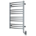 thumbnail image 1 of Tuzio E5204 23.5 x 31 in. Laveno Plug-In Towel Warmer - Brushed Nickel, 1 of 1