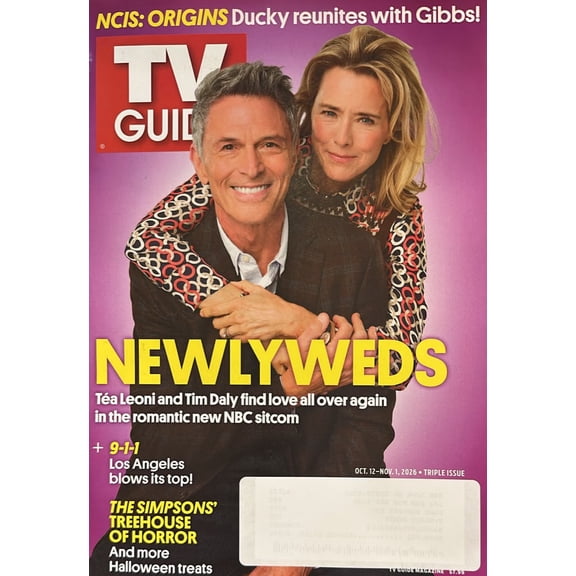 Tv Guide Magazine October 12-November 1,2026