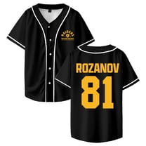 Tv Heated Rivalry Ilya Rozanov Baseball Jersey Short Sleeve Button-up Shirts Women Men Streetwear Tops