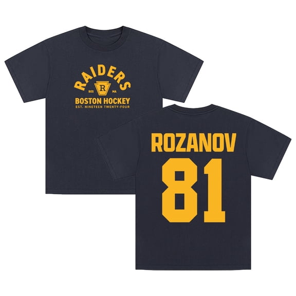 Tv Heated Rivalry Ilya Rozanov T-shirt Crewneck Short Sleeve Cotton Tee Women Men Streetwear Jersey Tops