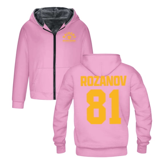 Tv Heated Rivalry Ilya Rozanov Zip Up Hoodie Long Sleeve Jacket Parkas Women Men Outerwear Coat