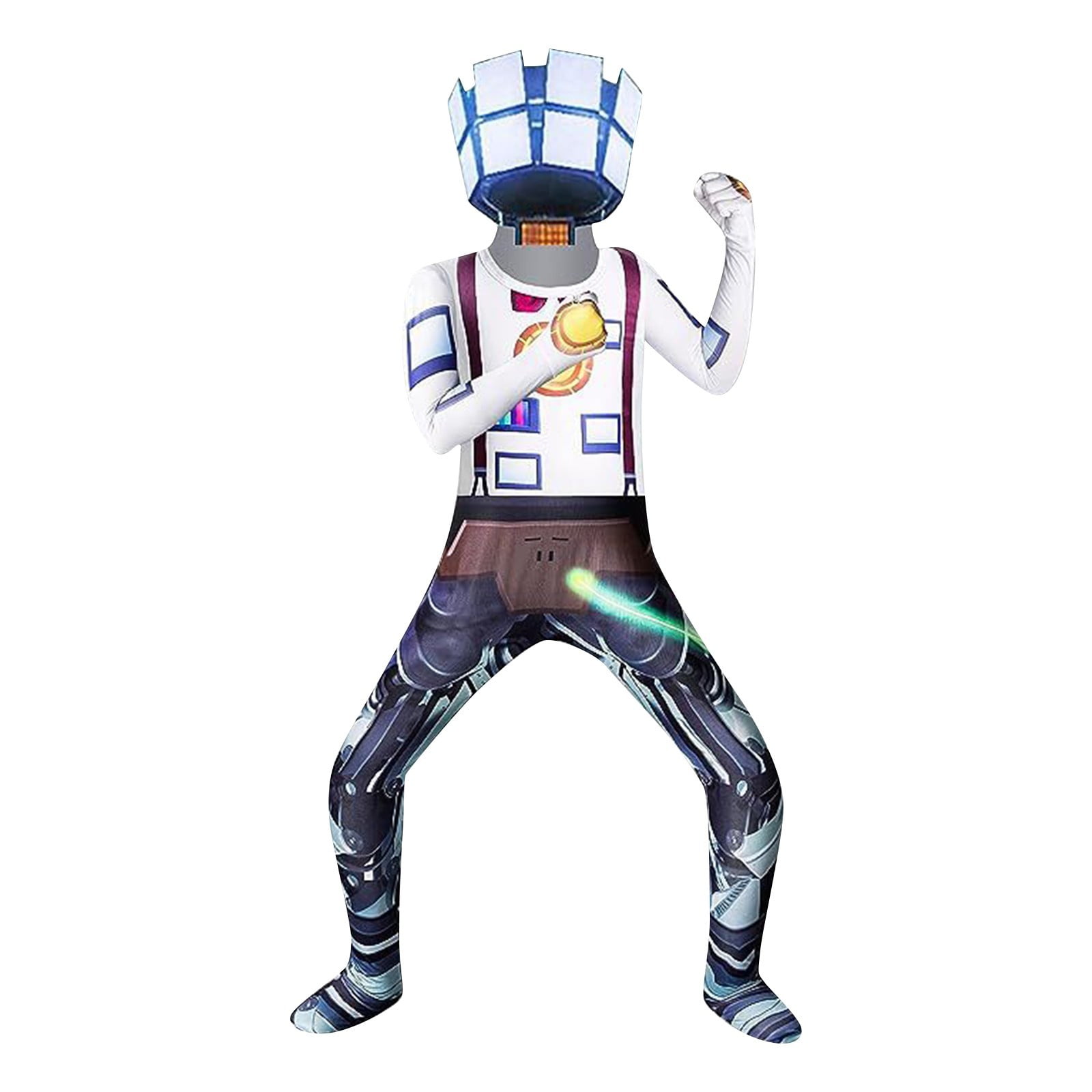 Tv Man ToiletBound Jumpsuit Costume Halloween Costumes for Women Men