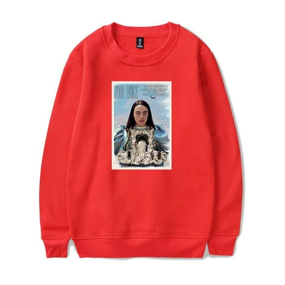 Tv Show Poor Things Crewneck Sweatshirt Fashion Pullover for Men Hip Hop Clothes