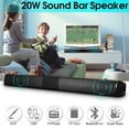 thumbnail image 1 of Tv Soundbar Subwoofer Speaker Wireless Bluetooth Sound Bar Hi-fi Theater System, 1 of 5