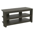 thumbnail image 1 of Safdie & Co. 42"L 2-Open Concept Shelves TV Stand in Dark Grey, 1 of 4