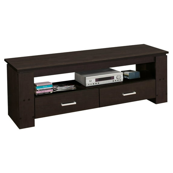 Tv Stand 48 Inch Console Living Room Bedroom Laminate Brown