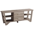 thumbnail image 1 of Tv Stand - 60"L, Dark Taupe With 2 Storage Drawers, 1 of 3