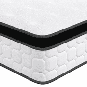 Tvdfgts 10 inch King Size Mattress, Cooling Gel Memory Foam Mattress in a Box,Individual Pocket Spring Hybrid Mattress with Pressure Relief & Motion Isolation,Soft and Comfort,Medium-Firm,CertiPUR-US