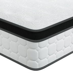 Tvdfgts 12 inch Twin Mattress, Cooling Gel Memory Foam Mattress in a Box, Individual Pocket Spring Hybrid Mattress with Pressure Relief & Motion Isolation, Soft and Comfort, Medium-Firm, CertiPUR-US
