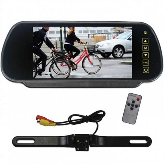 Tview RV725L 7 in. Rear View Monitor with Backup Camera Remote