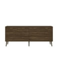 thumbnail image 1 of Tvilum Tone 8 Drawer Double Dresser for Adults, Mocha Oak, 1 of 13
