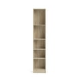 thumbnail image 1 of Tvilum Element Tall Narrow 5-Shelf Office Bookcase for Adults, Oak Structure, 1 of 8