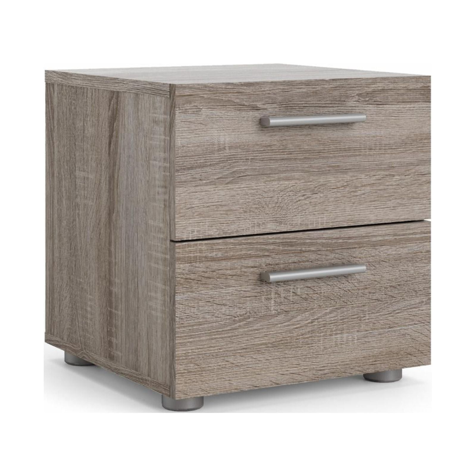 Tvilum Loft 2 Drawer Nightstand Truffle