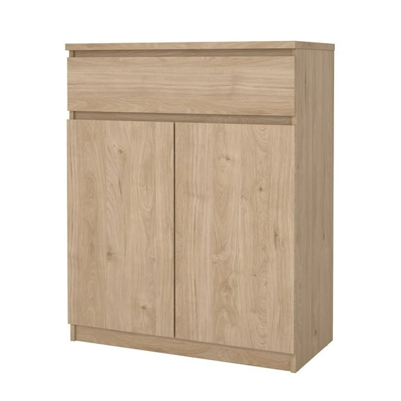 Tvilum Scottsdale 1 Drawer, 2 Door Sideboard with 4 Shelves, Jackson Hickory