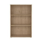 Tvilum Sign Adjustable 3 Shelf Bookcase for Adults, Jackson Hickory