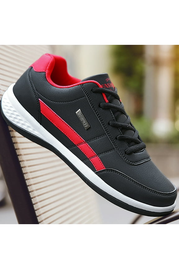 Fashion Sneaker for Men Shoes Casual Shoes Leather Sport Shoes Breathable Comfortable Walking Shoes