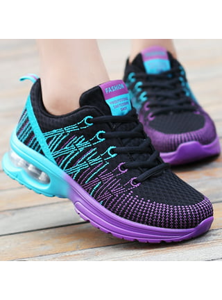  Mujer Get Fit Caminar Go Sport Athletic Gimnasio Malla Zapato  Correr Correr Zapatillas, Púrpura, 11 B (M) US : Ropa, Zapatos y Joyería