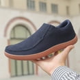 thumbnail image 1 of Tvtaop Wide Shoes for Men Slip On Loafers Boat Leisure Vintage Walking Men Shoes Slip-ons Comfortable Shoes, 1 of 8
