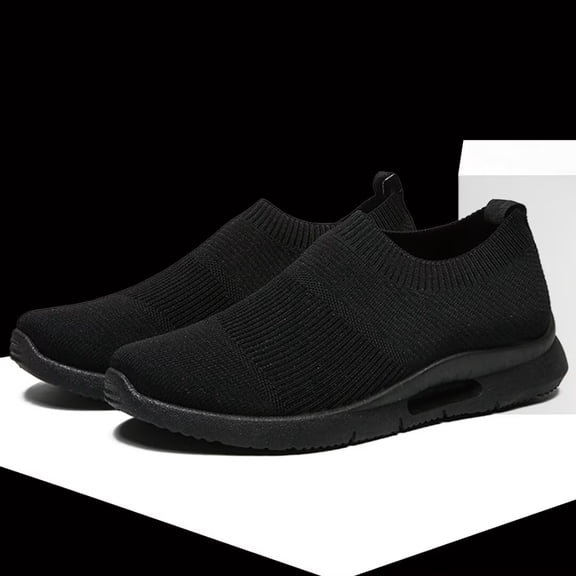 Tvtaop Women's Sock Style Walking Shoes Without Straps Lightweight Sports Shoes