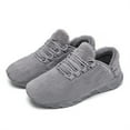 thumbnail image 1 of Tvtaop Womens Comfortable Memory cotton-padded Shoes Plush Lined House Shoes Soft Warm Winter Outdoor Shoes, 1 of 9