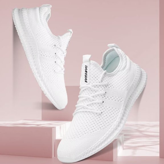 Tvtaop Womens Lightweight Sneakers Fashion Casual Walking Shoes Breathable Mesh Soft Bottom Athletic Shoes Running Shoes