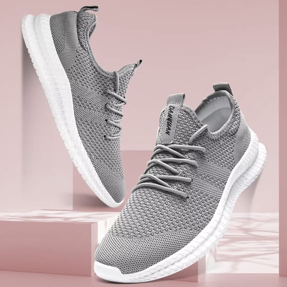 Tvtaop Womens Lightweight Sneakers Fashion Casual Walking Shoes Breathable Mesh Soft Bottom Athletic Shoes Running Shoes