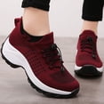 thumbnail image 1 of Tvtaop Womens Slip On Sneakers Breathable Walking Shoes Knitted Comfort Wedge Platform Loafers Fashion Sock Shoes, 1 of 9