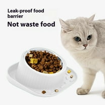 Tvtnvo Dog Bowl Pet Bowl Stainless Steel Spill Proof Non Slip Feeding and Water Bowl Slanted Mouth Neck Guard Easy Clean Detachable No Mess Anti Skid Base for Pets and Dogs Green 7.7in