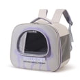 thumbnail image 1 of Tvtnvo Dog Carrier Pet Carrier Astronaut Window Pet Backpack Breathable Waterproof Ventilated Lightweight Large Capacity Dog Travel Bag for Outdoor Trips Camping Vet Visits Purple 13.8in, 1 of 4