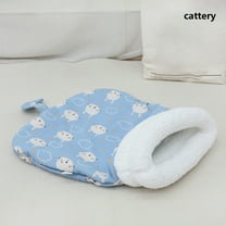 Tvtnvo Dog House Indoor Relaxable Dog Mat Pet Bed for Dogs and Pets with Long Lasting Lightweight Portable Relaxedable Sleep Cushion for Home Office Easy to Clean Suit for Travel 19.7x13.8in Blue