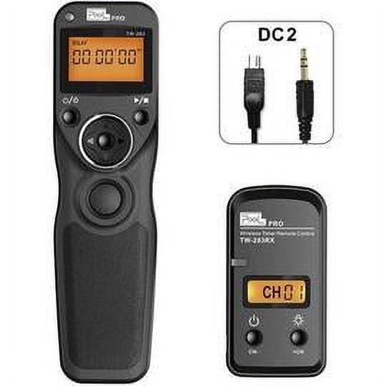 Tw-283 Dc2 Wireless Remote Control Digital Interval Timer Cable Release 