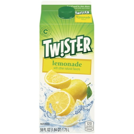 Tropicana Twister Lemonade Flavored Drink, 59 fl oz Carton