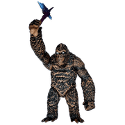TwCare King Kong with Ax vs Godzilla Action Figure 6.5  Fight Mode Gorilla Ape Solid Wild Movie Series