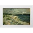 thumbnail image 1 of Twachtman, John Henry 24x16 White Modern Wood Framed Museum Art Print Titled - Storm Clouds, 1 of 4
