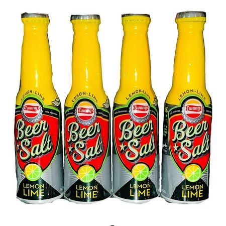 Twang Beer Salt Lemon Lime Flavor 4 Pack 4-1.4 oz Bottles