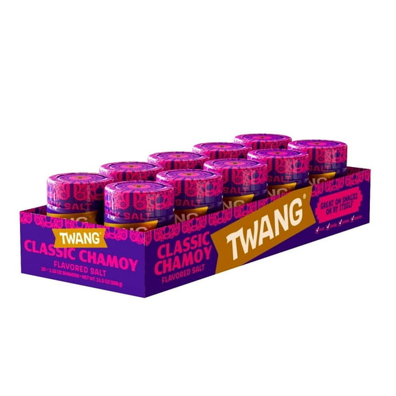 Twang Classic Chamoy Flavored Snack Salt, 1.15 oz, 10 Count
